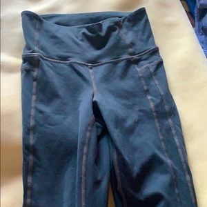 Blue-ish grey athleta leggings